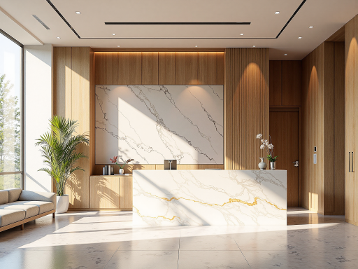 中哲能源公司标志，现代化办公楼，企业标识牌，商务园区